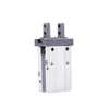 Reliable quality standard pneumatic silvery air cylinder